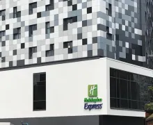 An external view of the Holiday Inn Express Birmingham City Centre