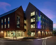 An external view of the Holiday Inn Express Cambridge West - Cambourne