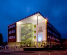 An external view of the Holiday Inn Express Chester Racecourse
