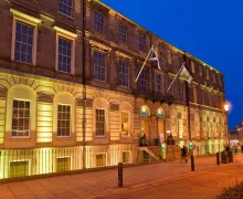 An external view of the Holiday Inn Express - Edinburgh City Centre