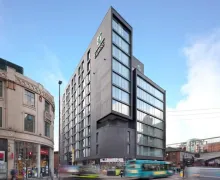 An external view of the Holiday Inn Express Manchester City Centre Oxford RdHoliday Inn Express Manchester City Centre