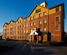 An external view of the Holiday Inn Express Stoke On Trent