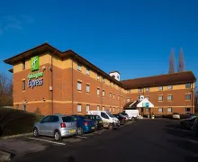 An external view of the Holiday Inn Express Taunton East