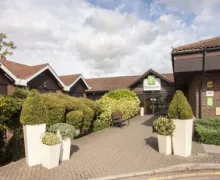An external view of the Holiday Inn Rochester Chatham