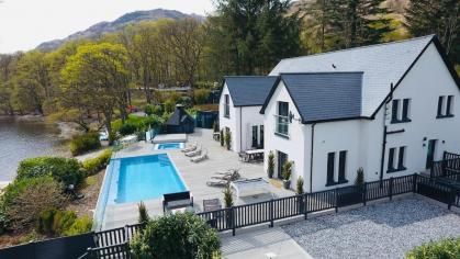 Image of the accommodation - Ardlui Retreat - Villa & Lodges Arrochar Argyll and Bute G83 7DT