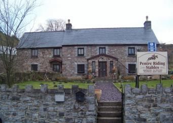 Image of the accommodation - Pentre Riding Stables Abercraf Powys SA9 1GJ