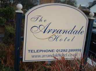 Image of the accommodation - The Arrandale Hotel  Ayr South Ayrshire KA7 1DW