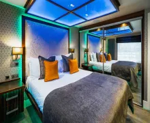 An image of a bedroom in the Church Suites by The Cranleigh Boutique, Bowness-on-Windermere, Lake District