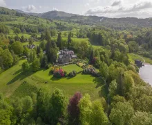 A fine example, the 4 star Cragwood Country House Hotel rest in an elevated position over Lake Windermere