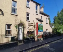 Exterior view of Holly Cottages in Bowness-on-Windermere.