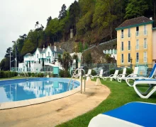 Hotel Portmeirion and Castell Deudraeth - Penrhyndeudraeth