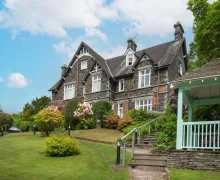The Lakehouse at The Waterhead Inn, A traditional and pretty Lakeland stone property with gardens in an elevated positions