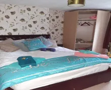 An image of a bedroom at the Saltcotes Farm near Ulverston Cumbria.