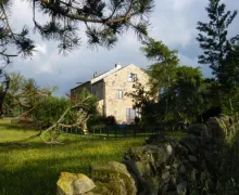 The external view of the three-star West Nattrass Guest House Alston 