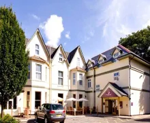 An external view of the Premier Inn Bournemouth East Boscombe