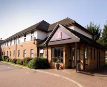 An external view of the Premier Inn Cardiff City South