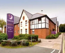 An external view of the Premier Inn Chester Central South East