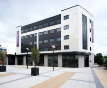 An external view of the Premier Inn Darlington Town Centre