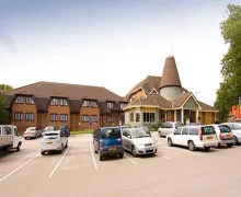 An external view of the Premier Inn Derby South