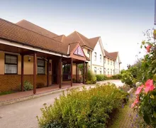 An external view of the Premier Inn Derby West