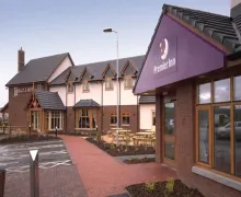 An external view of the Premier Inn Dumbarton Loch Lomond