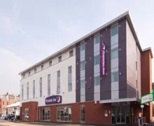 An external view of the Premier Inn Exeter Central St Davids