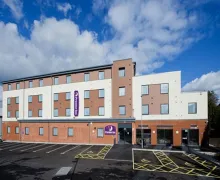 An external view of the Premier Inn Honiton