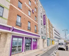 An external view of the Premier Inn Isle of Wight Sandown Seafront
