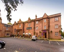 An external view of the Premier Inn Liverpool Roby