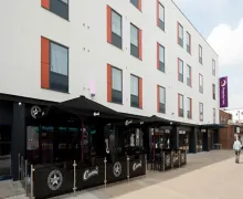 An external view of the Premier Inn London Orpington
