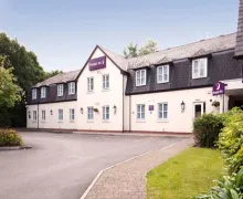 An external view of the Premier Inn Manchester Handforth