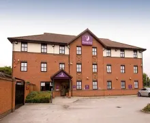 An external view of the Premier Inn Nottingham Castle Marina