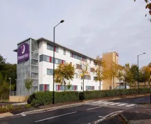 An external view of the Premier Inn Rochester