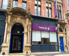 An external view of the Premier Inn Scarborough south Bay