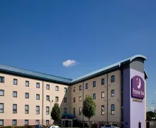 An external view of the Premier Inn Thurrock West