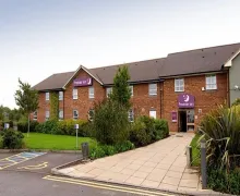 An external view of the Premier Inn Uttoxeter