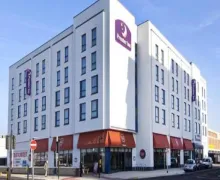 An external view of the Premier Inn Weston-Super-Mare Seafront
