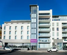 An external view of the Premier Inn Worthing Seafront