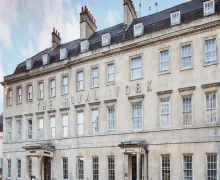 An external view of the Travelodge Bath Central