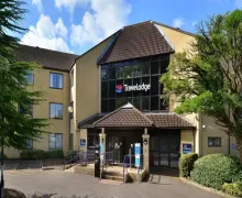 An external view of the Travelodge Bath Waterside