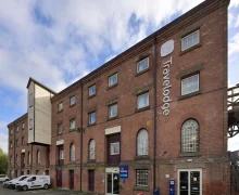 An external view of the  Travelodge Burton upon Trent Central