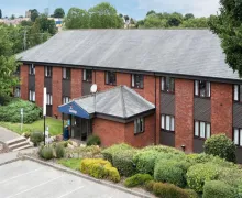 An external view of the Travelodge Chester Northop Hall