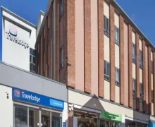 An external view of the Travelodge Christchurch