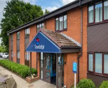 An external view of the Travelodge Dumbarton