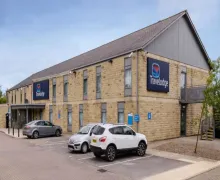 An external view of the Travelodge Leeds Bradford Airport