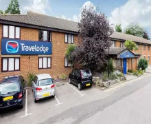 An external view of the Travelodge London Wimbledon Morden
