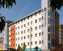An external view of the Travelodge Norwich Central