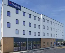 An external view of the Travelodge Sandwich