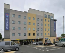 An external view of the Travelodge Skegness Seafront