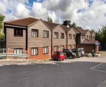An external view of the Travelodge Southampton Eastleigh